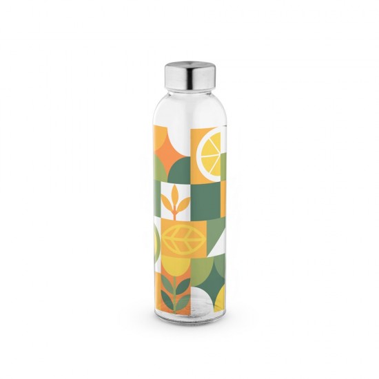 Garrafa em vidro 500 mL Personalizada