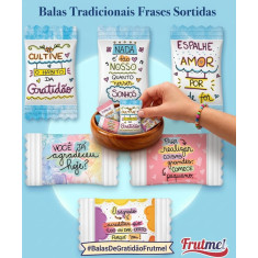 Balas Personalizadas com Frases Sortidas