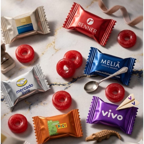 Balas Personalizadas Zero Açúcar