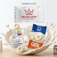Balas Tradicionais Sabor Leite