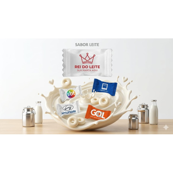 Balas Tradicionais Sabor Leite