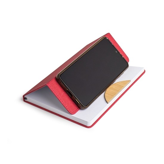 Caderneta com Suporte para Celular Personalizada