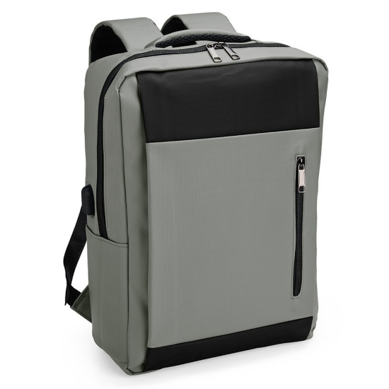 Mochila PU Impermeável Antifurto Personalizada