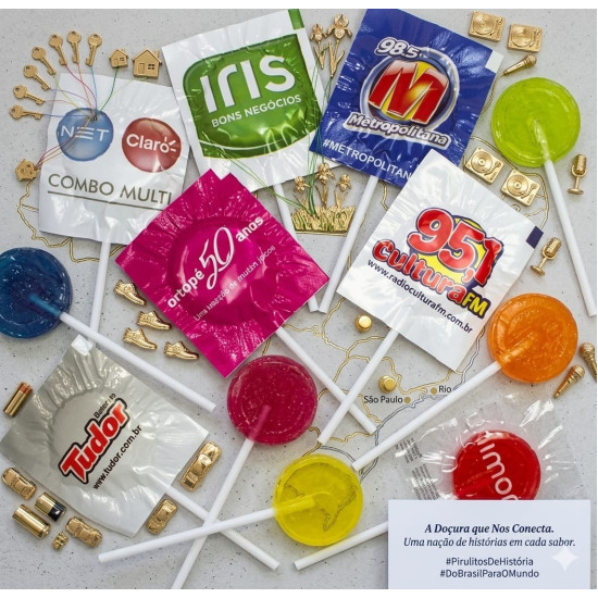 Pirulito Personalizado Frutpop