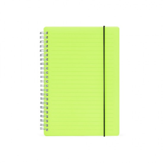 Caderno A5 Plástico Personalizado