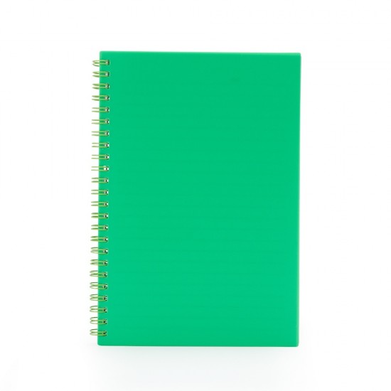 Caderno A5 Plástico Promocional