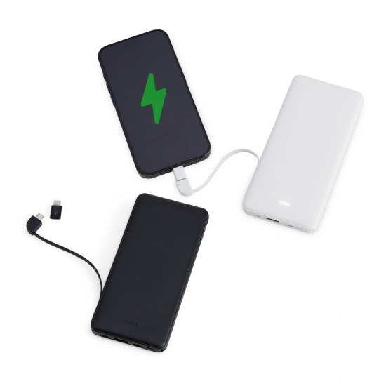 Power Bank 10.000mAh com Indicador LED Personalizado