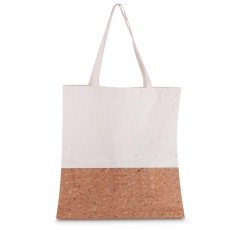 Sacola em algodão 140g/m² e cortiça (39x35cm) Personalizado