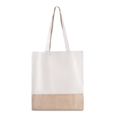 Sacola em algodão e juta 220g/m² (42x38cm) Personalizado