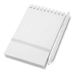 Mini caderno a6 capa em pp com caneta Personalizado