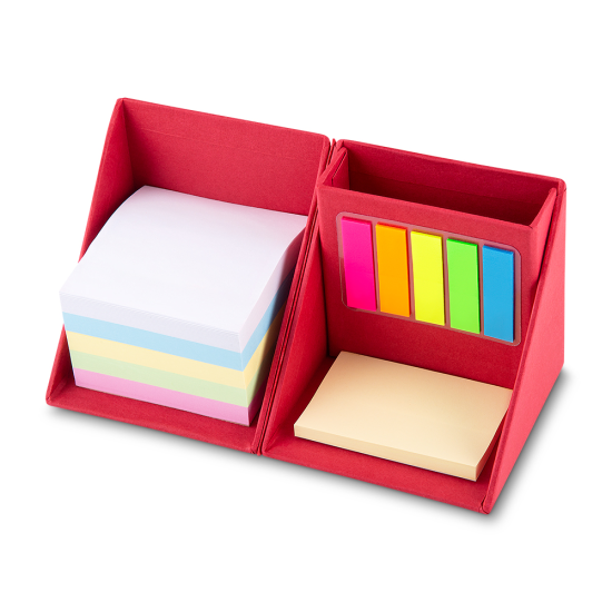 Bloco De Anotações Formato De Cubo Em Papelão Reciclado Personalizado Para Brinde