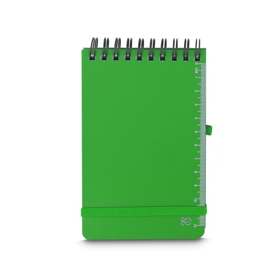 Mini Caderno em PP Reciclável Personalizado