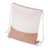 Sacola/mochila em algodão e cortiça 140g/m² (39x37x8,5cm) Personalizado