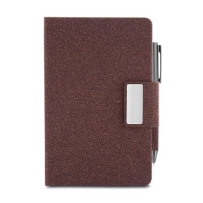 Kit escritório A5 e Caneta Metálica Personalizado