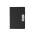 Caderno em pu com placa em metal Personalizado