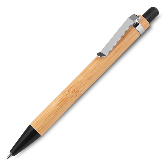 Caneta Corpo Em Bambu Promocional