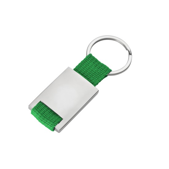 Chaveiro De Metal Retangular Personalizado