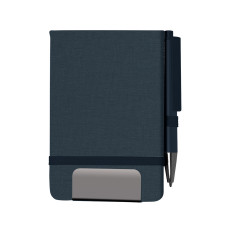 Mini caderno a6 em rpet com caneta Personalizado