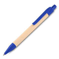 Caneta Ecológica Papel Reciclado Com Logo