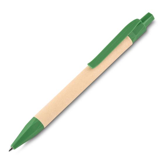 Caneta Ecológica Papel Reciclado Com Logo