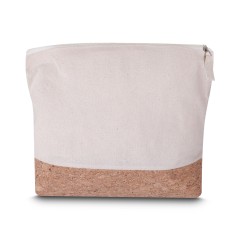 Nécessaire em algodão 140g/m2 e cortiça Personalizado