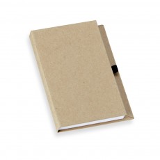Bloco De Anotações Capa Dura em Kraft com Porta Caneta para Brinde