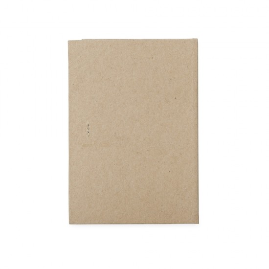 Bloco De Anotações Capa Dura em Kraft com Porta Caneta para Brinde