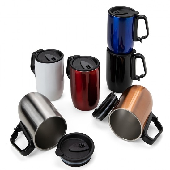 Caneca Inox Parede Dupla 350 Ml