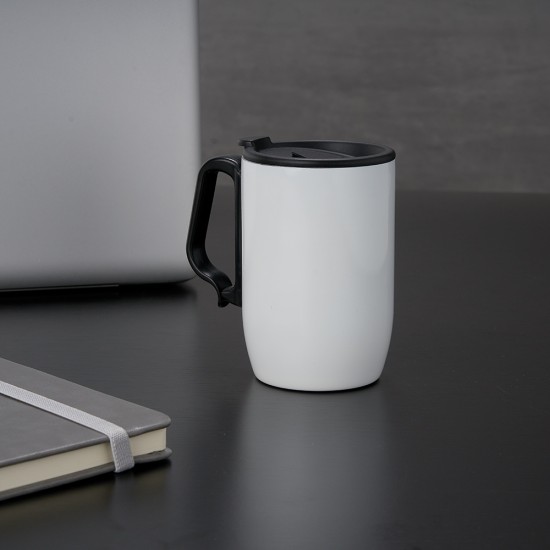 Caneca Inox Parede Dupla 350 Ml