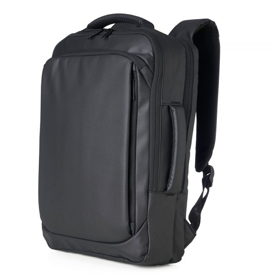 Mochila Couro Sintético Usb 20 Litros