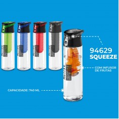 Squeeze Com Infusor De Frutas Personalizado