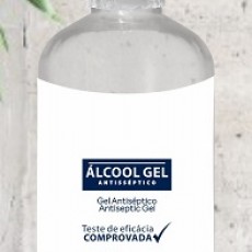 Álcool Gel 70% Antisséptico 250Ml Tampa Bump