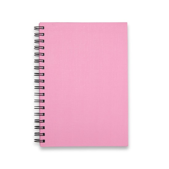 Caderno Capa Dura em Linho Personalizado
