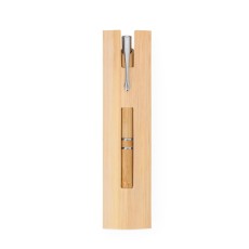 Caneta Ecológica de Bambu Personalizada