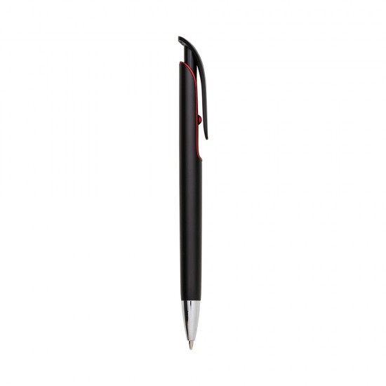 Caneta Plástica Cor Preto Personalizada