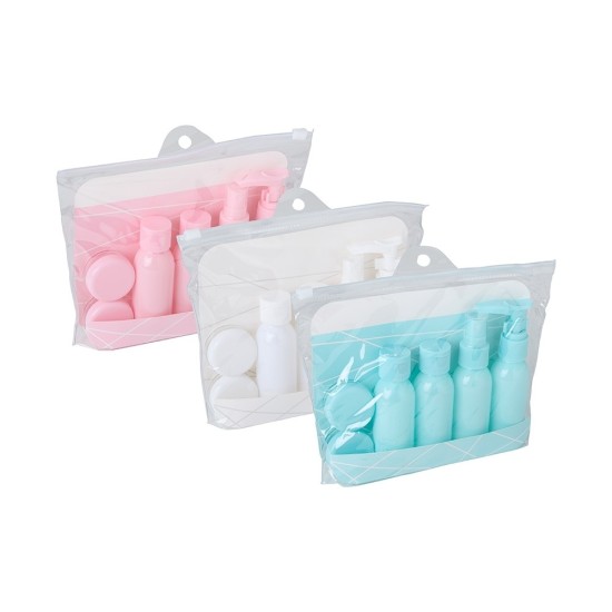 Kit Viagem Plástico 6 Peças Personalizado