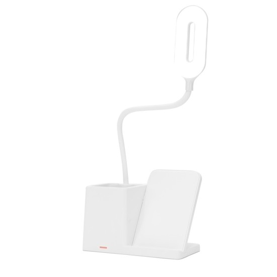 Luminária Led com Carregamento via Indução e Porta caneta Personalizada