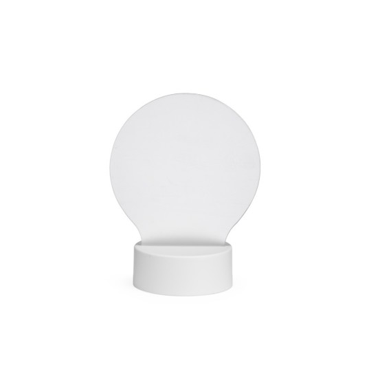 Luminária LED de Mesa Personalizada com Logotipo