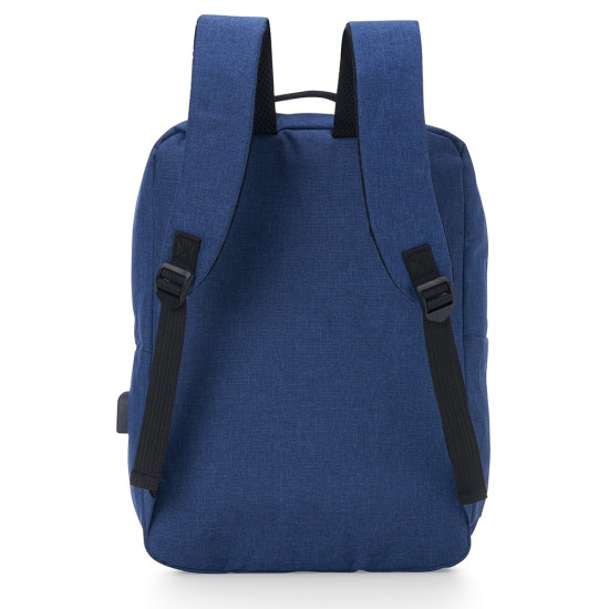 Mochila de Nylon USB 21L com Logo para Brindes