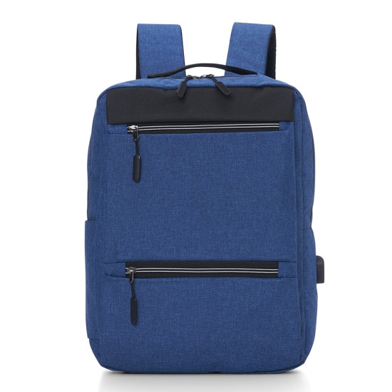 Mochila de Nylon USB 21L com Logo para Brindes