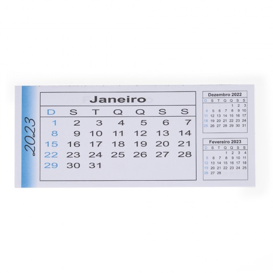 Refil De Calendário 2023 Personalizado