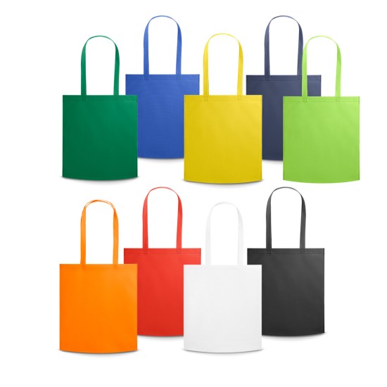 Sacola em non-woven (80 g/m²) termo-selado com alças Personalizada