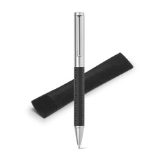 Esferográfica em metal com escrita em preto Personalizada
