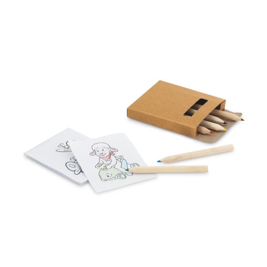 Kit para pintar em caixa de cartão Personalizado