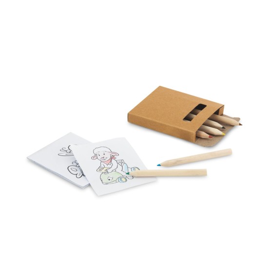 Kit para pintar em caixa de cartão Personalizado