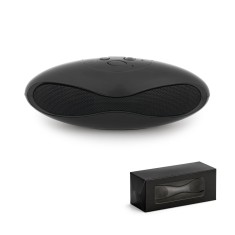 Caixa de som em ABS com microfone e autonomia de 3h Personalizada