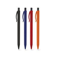 Esferográfica em ABS com acabamento brilhante e escrita em azul Personalizada