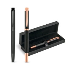 Roller em metal com escrita em preto Personalizado