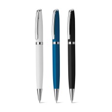 Esferográfica em alumínio com escrita em azul Personalizada