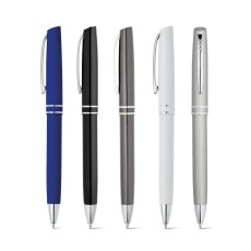 Esferográfica em alumínio com escrita em preto Personalizada